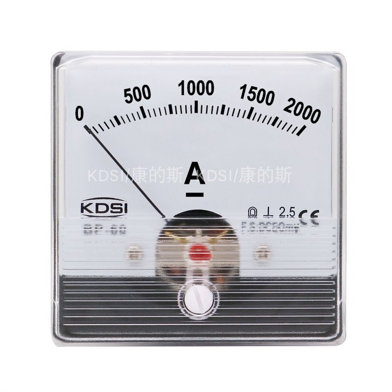 厂家供应 KDSI指针式电流表BP-60N DC75mV 2000A 电焊机用电表
