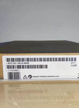 67ES7521-1B1L10-0BAA0西门 子DI64数字输入PLC模块6ES5IXL21L100