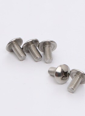 大扁头螺钉M2m3m4m5m6m8X3X4X5X6X8X10x12不锈钢SUS304十字机螺钉