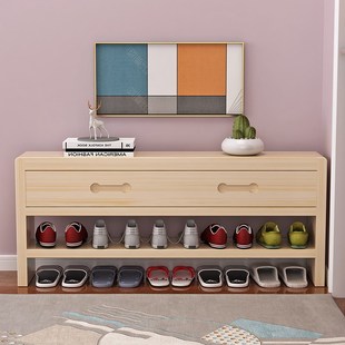 实木换鞋储物凳进门过道入户玄关可坐换鞋凳门口窄鞋凳长木置物凳