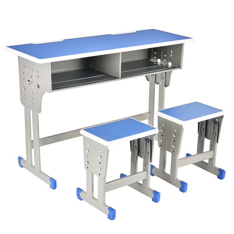中小学生单人双人学校课桌椅家用培训班辅导班升降学习桌厂家直销