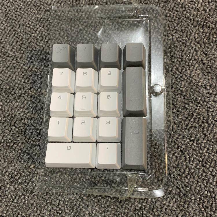 机械键盘数字区域键帽Pbt升华Ma彩色Oem 17键21键原来的小键盘Xda