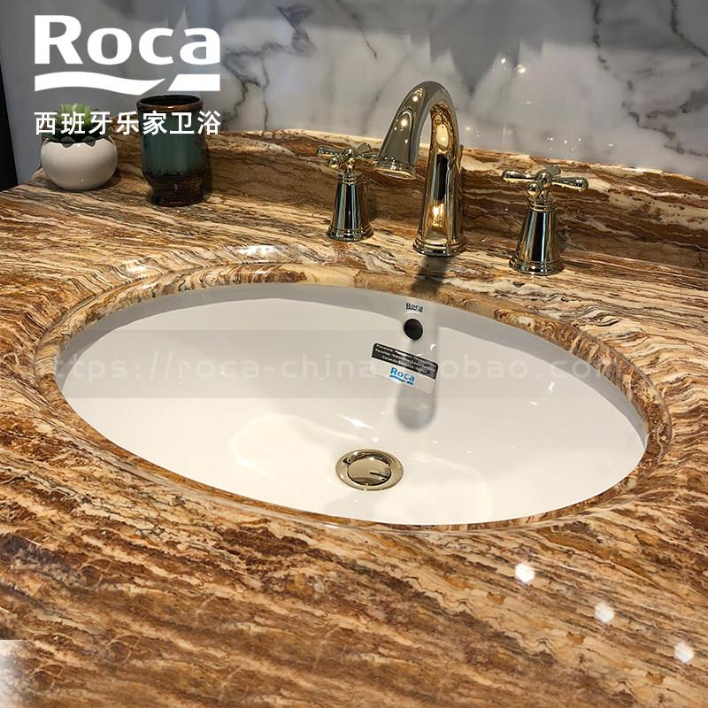 ROCA/乐家 贝娜台下式洗脸盆327871001 32789G000嵌入式陶瓷台盆