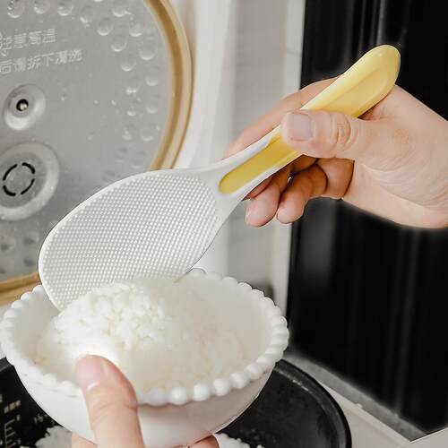 NAKAYA日本进口不粘饭勺家用耐高温盛饭勺电饭锅勺子米饭铲子饭铲