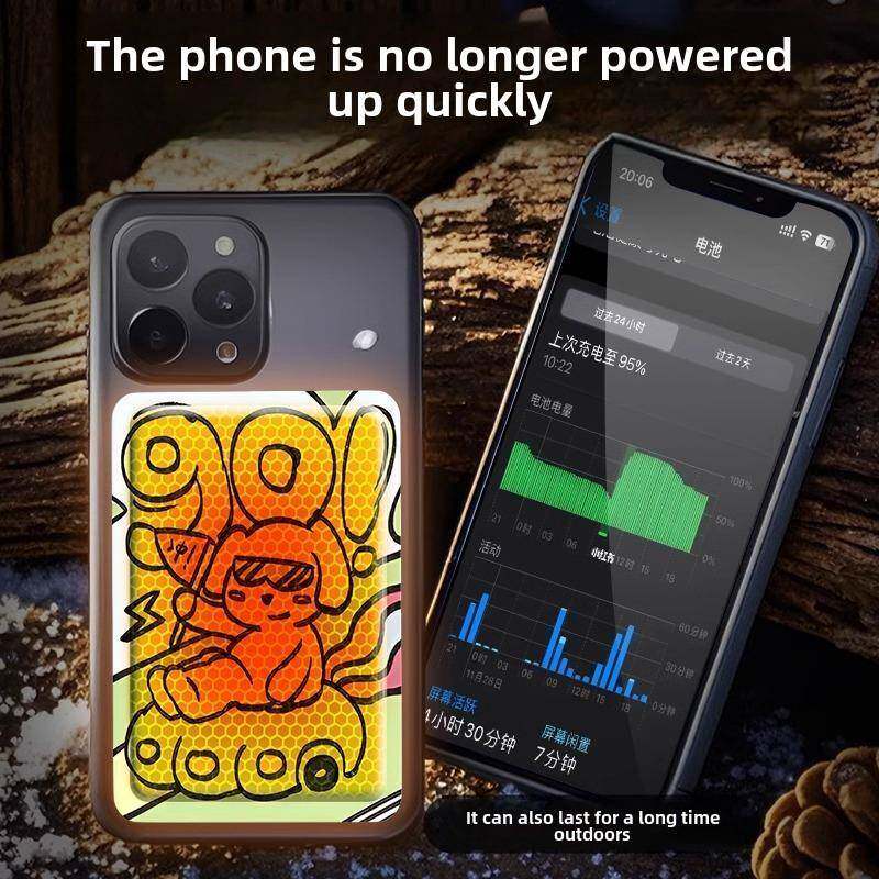 手机暖宝宝专用加热防冻套加热贴片东北冬季哈尔滨手机保温神器