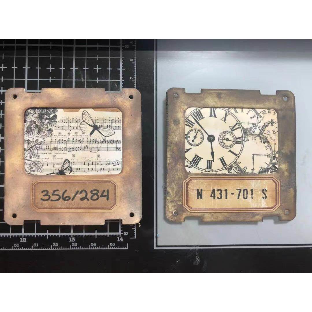 卡片切模 scrapbook 剪贴簿相册压花碳钢模板DIY贺卡手帐素材