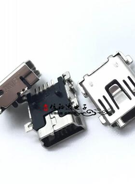 KMBX-SMT-5S-S-30TR 1734035-2 Mini-USB2.0母座接口TYPE-B型5POS