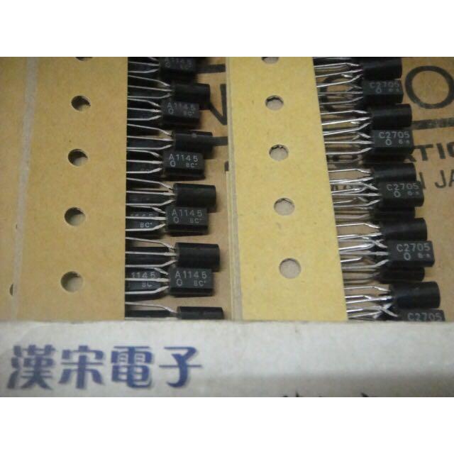 2SA1145-O/2SC2705-O/A1145/C2705 全新原装进口 同档配对一对3元