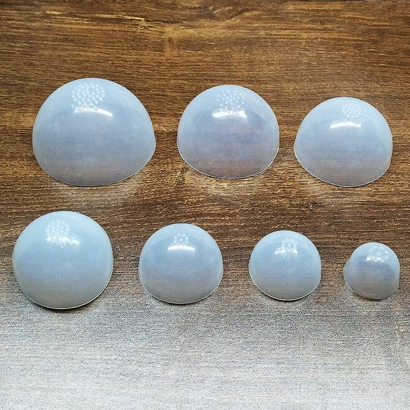 防染色硅胶头套固定假发增大头围可儿BJD娃叔3 4 6 8 12分半透明