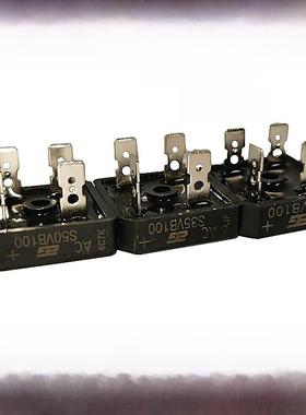 全新原装焊机专用整流桥S25Vb100 S35Vb100 S50Vb100黑色方桥