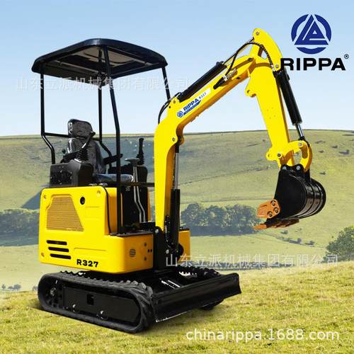 小型挖掘机R27小挖机挖地家用挖土开荒工程农用钩机27
