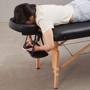 美容按摩折叠床专用头枕面枕U形枕支架可调节其它床改进可用头枕