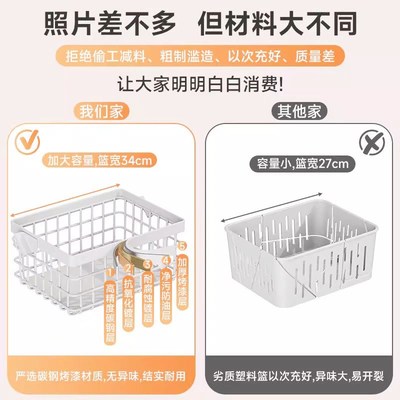 厨房家用加厚货架多层置物架超强承重便利店零食落地小推车带滑轮