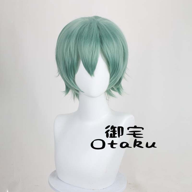 御宅 万用反翘 cos短发 收脸30厘米 彩色 多色 易造型 中分侧分