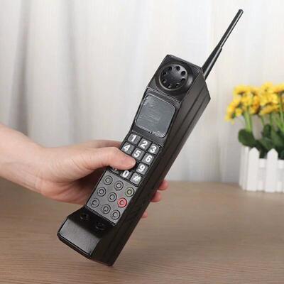 怀旧老物件复古大哥大手机模型拍照摄影道具网红直播间装饰品摆件