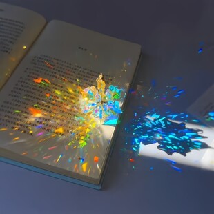 【太阳的礼物】阳光捕手水晶石挂件炫酷折射镜立方体桌面装饰摆件