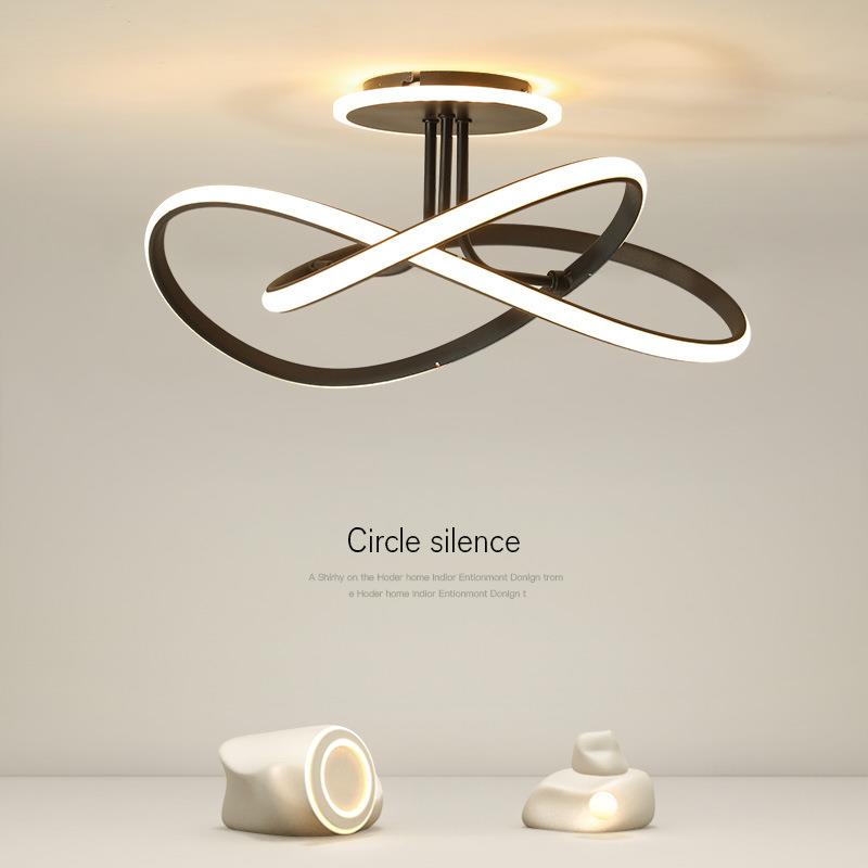 极简卧室灯简约现代大气客厅餐厅灯2025新款led极简吸顶北欧灯具