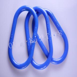 吊链条索连接圆环具 模锻起重长吊环 椭圆圈VDL 欧美式 G强80力环