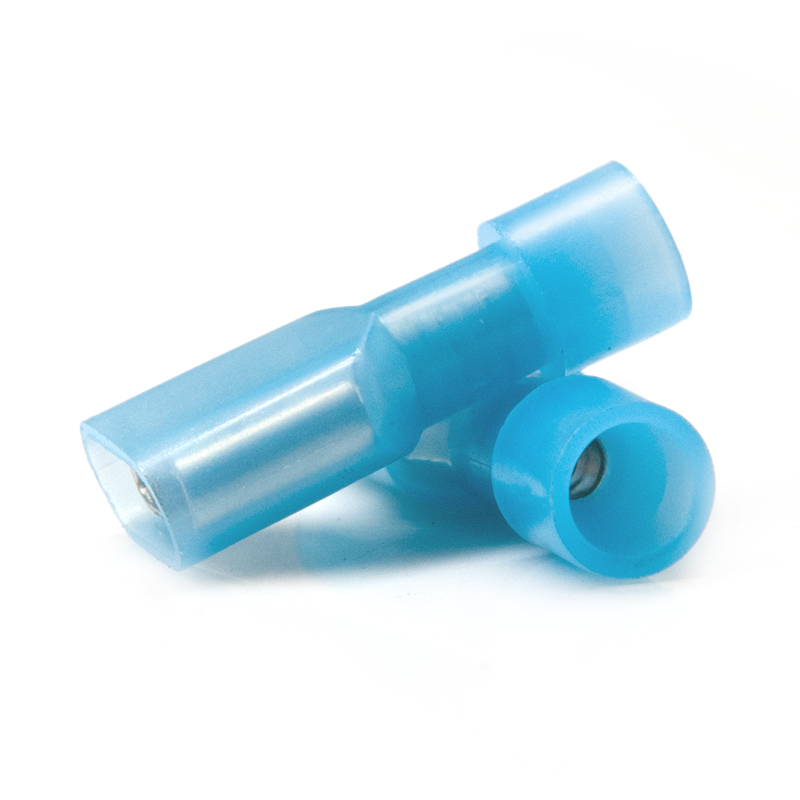 FDFN2-250 冷压接线端子全绝缘公母对接头连接器6.3插簧插片