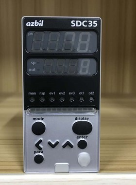 原装日本山武azbil温控表SDC35 C35TR1UA1000三线电动阀数字温控