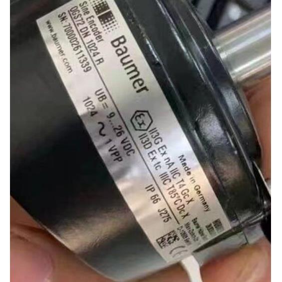 德国宝盟BAUMER编码器S35F 010H24 H ABZC0UZN C04 B E 10 7 T52