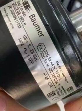 德国宝盟BAUMER编码器S35F 010H24 H ABZC0UZN C04 B E 10 7 T52