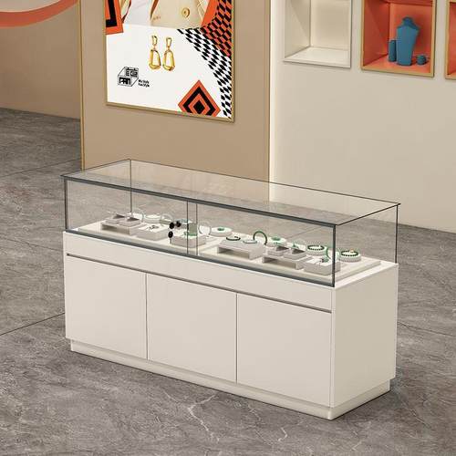 博场物馆文物展柜珠宝首厅饰列展示柜产品展陈柜商HIU手机玻璃柜