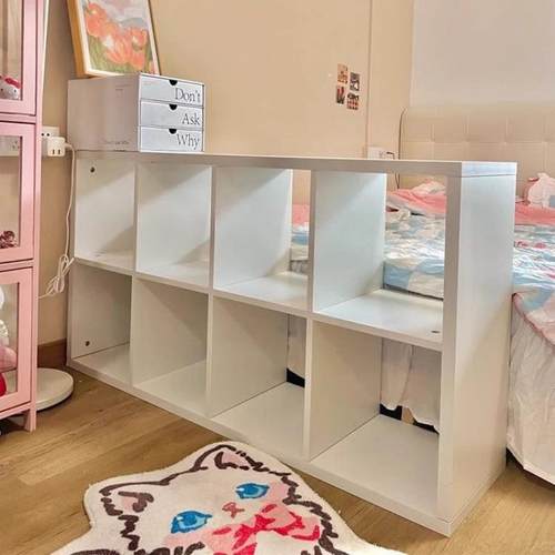 储书柜落地书置物架卧室半包围床边隔架收纳物柜格断子CD638643柜