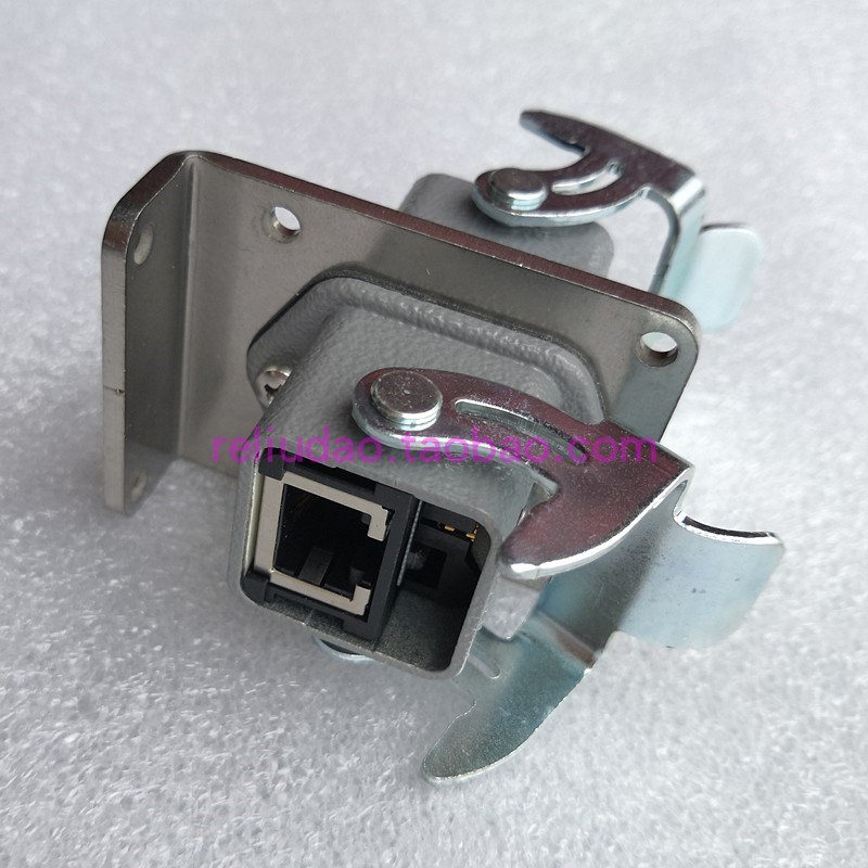 HARTING连接器09452151107网络插头HAN-3A-RJ45区域网CAT5类德国