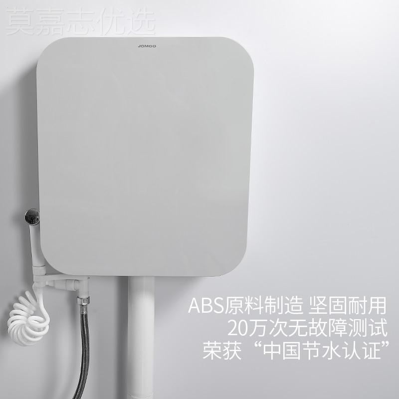K8蹲便器家用蹲坑套式冲水蹲箱整装便大TTU便器厕陶池瓷便盆塑料