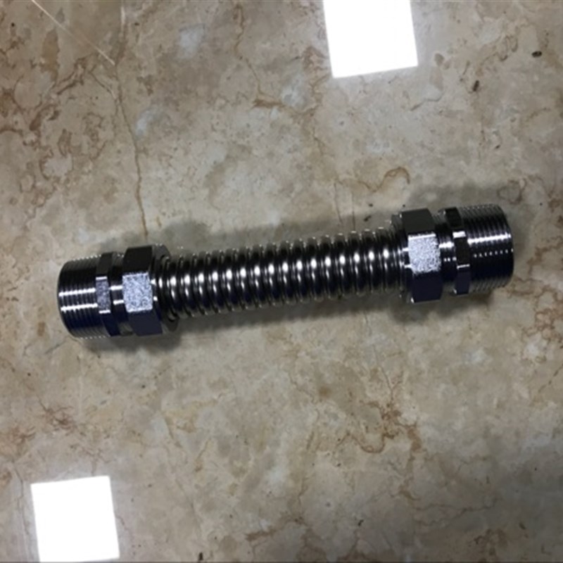 304不锈钢空调波纹管风机盘管中央空调金属连接管进水软管20 25