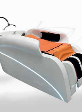 循按摩洗头床理发发店廊专OCO头疗熏蒸用水环按摩洗头床头疗床全