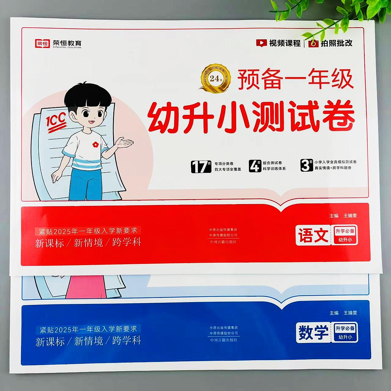 幼升小测试卷语文数学