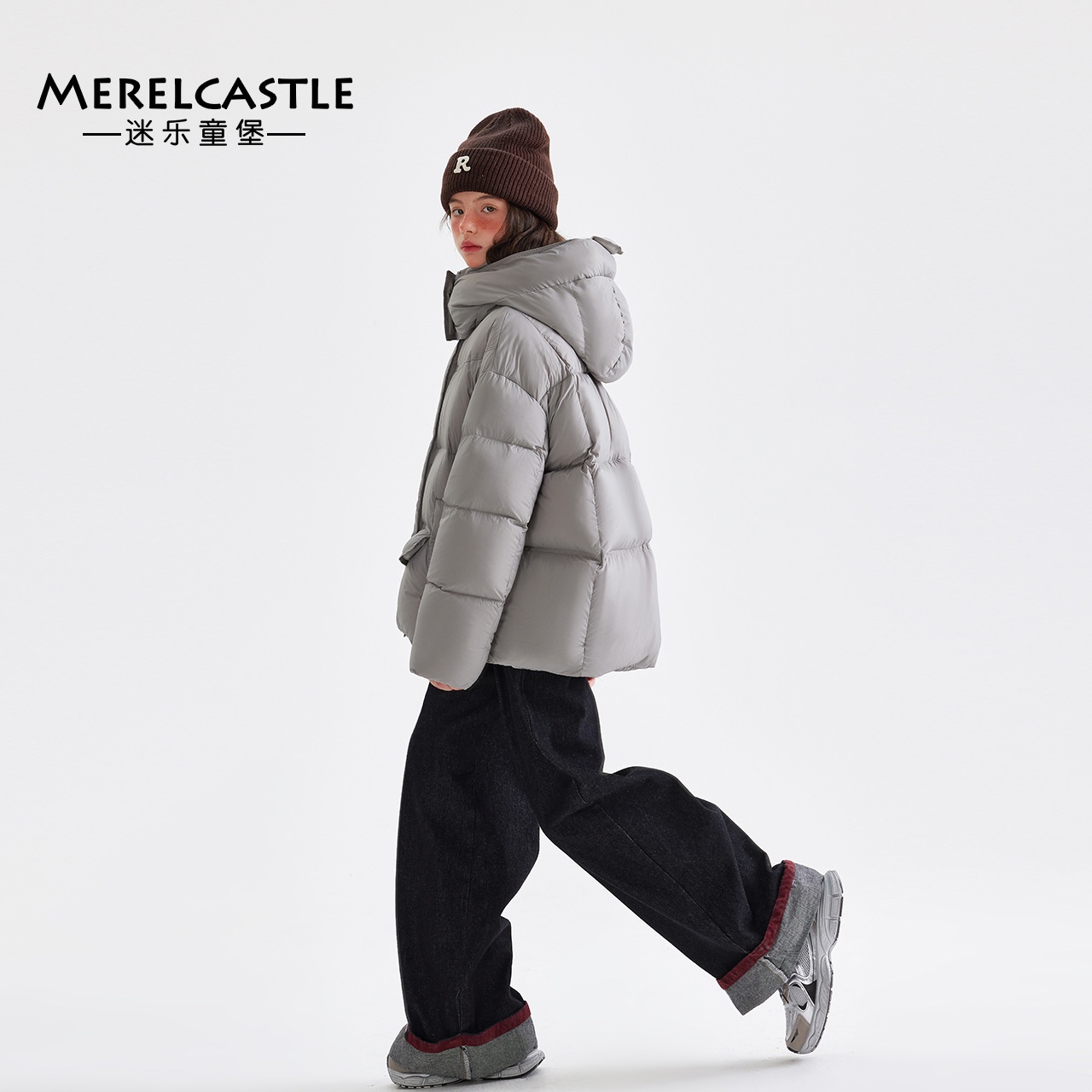 2025新款女童羽绒服冬季初中生冬装加厚外套大童青少年短款面