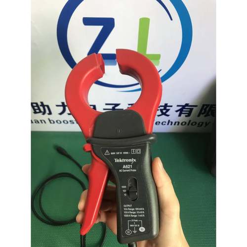 泰克示波器配套探头A621A622交直流钳形电流探头电流钳BNC接口