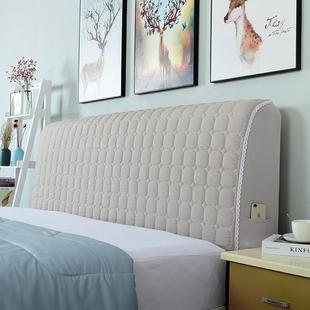 A6L床头罩2022新款 靠背罩 全包保护套床头套软包盖布弧形欧式