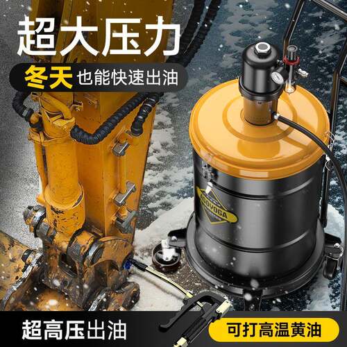 j8全自动手动黄油气动黄油枪打油泵器黄油机高压挖机注油小g3