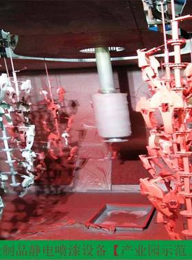 可省30%的DISK静电自动喷漆涂装机