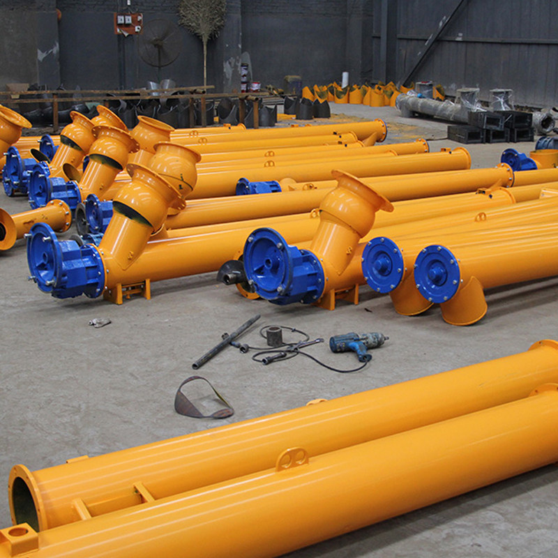 螺旋输送机蛟龙配件水泥煤灰沙子干粉颗粒提升管式小型绞龙上料机