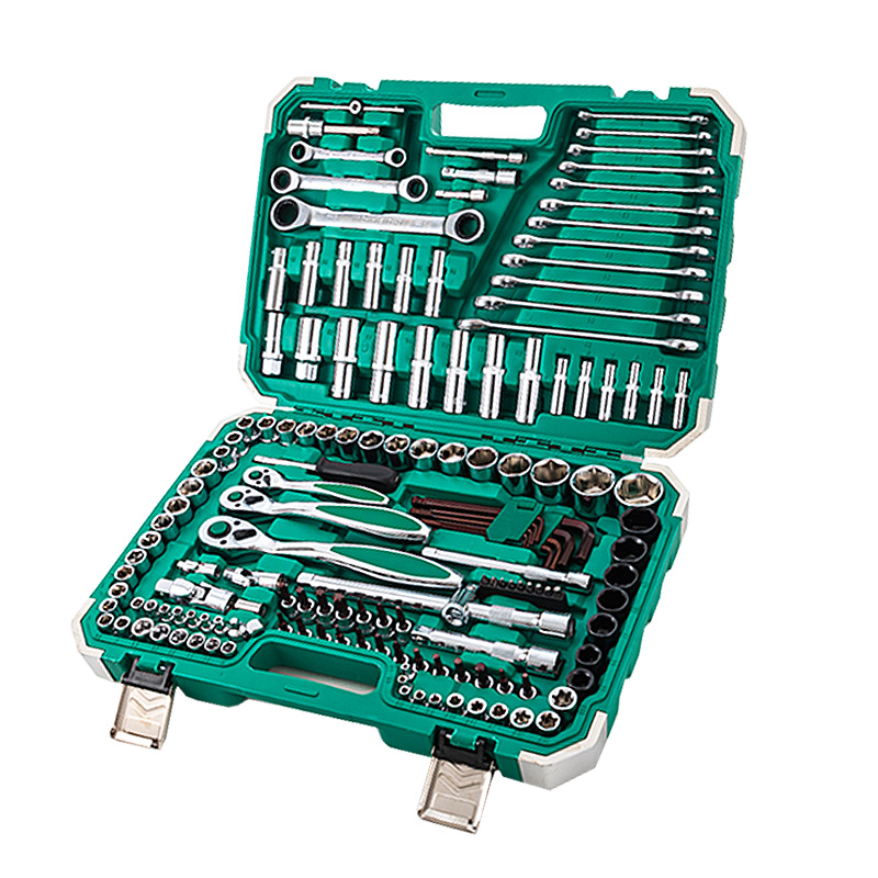 汽修工具套装套筒扳手汽车维修工具箱组合棘轮扳手汽保维修