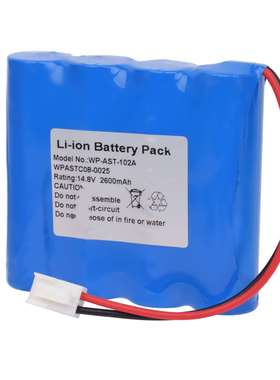 适用于奥生 ECG-8112 WP-AST-102A WPASTC08-0025 心电图机电池