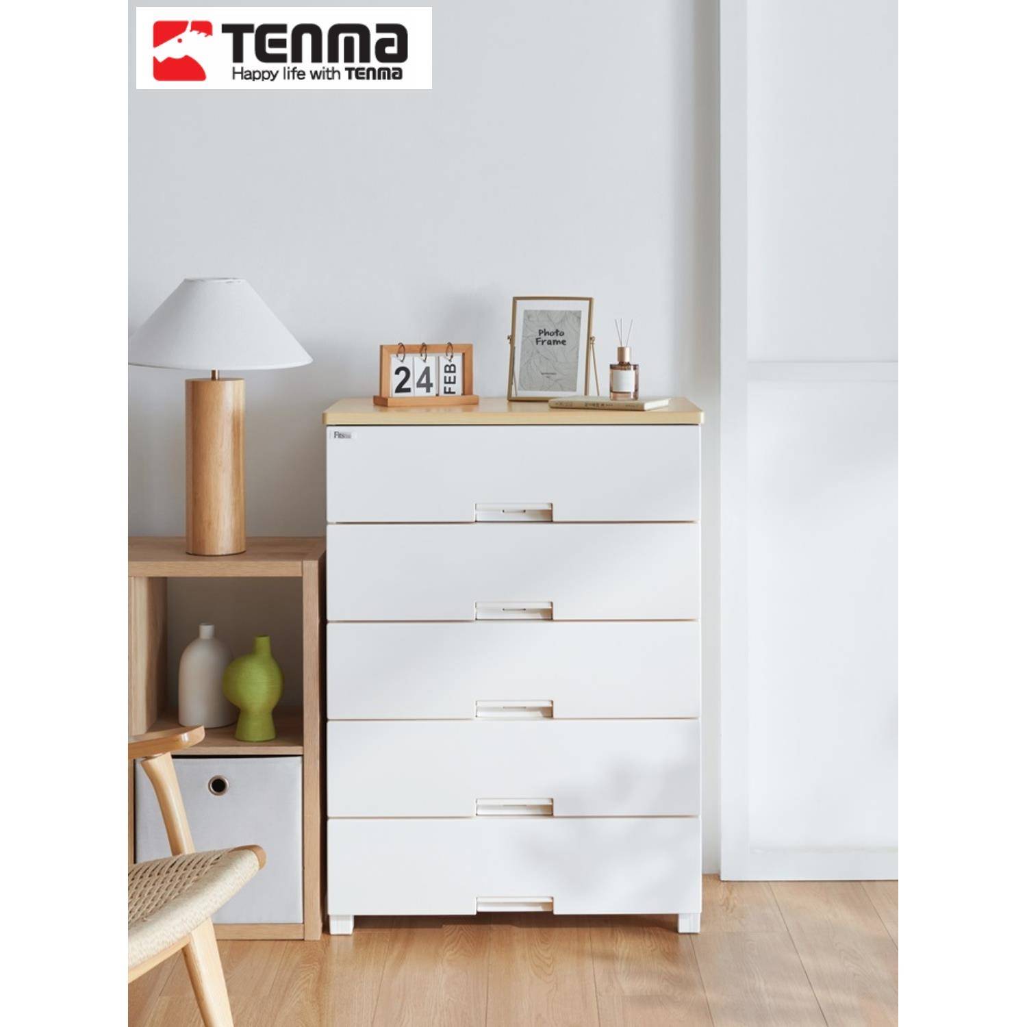 A10L塑料抽屉式收纳柜密封防尘衣物置物柜卧室床头五斗柜