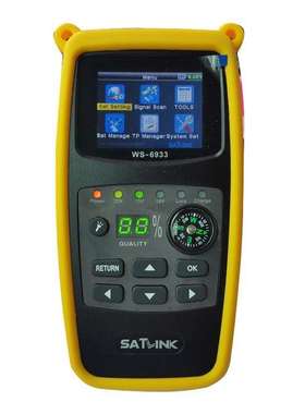 SATLINK WS-6933 DVB-S2 WS6933 Satellite Finder寻星仪调星仪