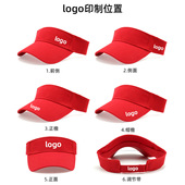 成人毛青空顶夏季 防晒遮阳帽旅游广告鸭太阳帽印制logo