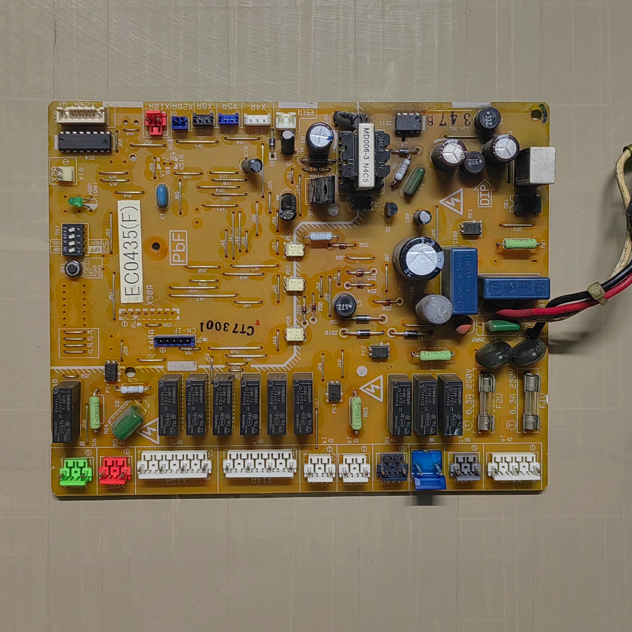 大金空调外机電脑主板 RY125DQY3C RY125EQAY3C EC0435(E)(F)(D)