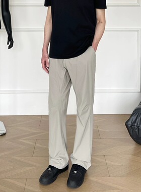 CEZPHISON春夏素版Cronin休闲长裤软壳速干户外微喇简约裤子男