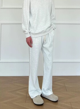 CEZPHISON微喇休闲裤基础卫裤百搭显瘦长裤抽绳简约裤子