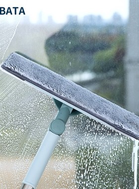 双面擦窗器擦玻璃神器刮水清洁器瓷砖地板刮可伸缩 YVZ-CC201
