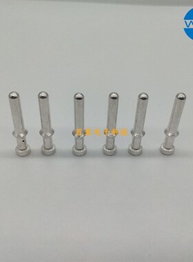 40A冷压针公针 CCSM-1.5 2.5 4.0 6.0 10.0重载连接器镀银端子件