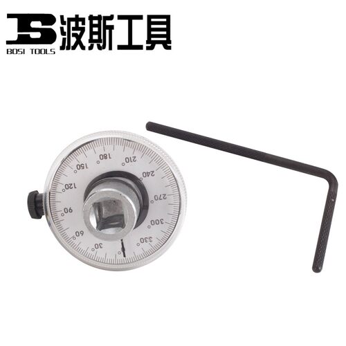 波斯工具角度扭力规 扭力规 角度测量仪调节规扭力扳手1/2扭矩规